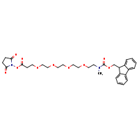 2,5-dioxopyrrolidin-1-yl 1-{[(9H-fluoren-9-ylmethoxy)carbonyl](methyl)amino}-3,6,9,12-tetraoxapentadecan-15-oate