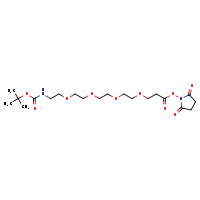 2,5-dioxopyrrolidin-1-yl 1-[(tert-butoxycarbonyl)amino]-3,6,9,12-tetraoxapentadecan-15-oate