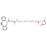 2,5-dioxopyrrolidin-1-yl 2-(2-{2-[2-(4-{2-azatricyclo[10.4.0.0?,?]hexadeca-1(12),4(9),5,7,13,15-hexaen-10-yn-2-yl}-4-oxobutanamido)ethoxy]ethoxy}ethoxy)acetate