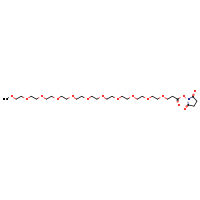 2,5-dioxopyrrolidin-1-yl 2,5,8,11,14,17,20,23,26,29,32-undecaoxapentatriacontan-35-oate