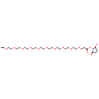 2,5-dioxopyrrolidin-1-yl 2,5,8,11,14,17,20,23,26,29-decaoxadotriacontan-32-oate