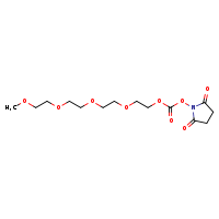 2,5-dioxopyrrolidin-1-yl 2,5,8,11-tetraoxatridecan-13-yl carbonate