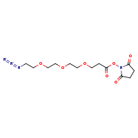 2,5-dioxopyrrolidin-1-yl 3-{2-[2-(2-azidoethoxy)ethoxy]ethoxy}propanoate