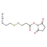 2,5-dioxopyrrolidin-1-yl 3-[(2-azidoethyl)disulfanyl]propanoate