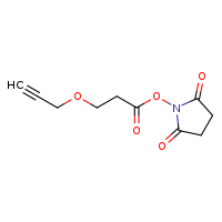 2,5-dioxopyrrolidin-1-yl 3-(prop-2-yn-1-yloxy)propanoate