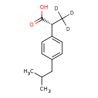 (2R)-2-[4-(2-methylpropyl)phenyl](3,3,3-²H?)propanoic acid