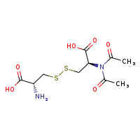(2R)-2-(N-acetylacetamido)-3-{[(2R)-2-amino-2-carboxyethyl]disulfanyl}propanoic acid