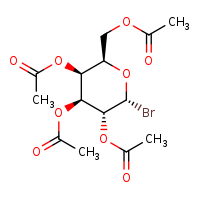 [(2R,3S,4S,5R,6R)-3,4,5-tris(acetyloxy)-6-bromooxan-2-yl]methyl acetate