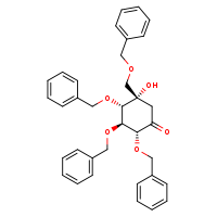 (2R,3S,4S,5S)-2,3,4-tris(benzyloxy)-5-[(benzyloxy)methyl]-5-hydroxycyclohexan-1-one
