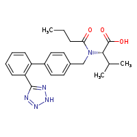 (2S)-3-methyl-2-(N-{[2'-(2H-1,2,3,4-tetrazol-5-yl)-[1,1'-biphenyl]-4-yl]methyl}butanamido)butanoic acid