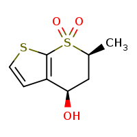 (2S,4R)-4-hydroxy-2-methyl-2H,3H,4H-1??-thieno[2,3-b]thiopyran-1,1-dione