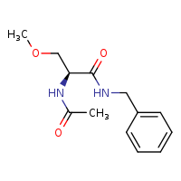 (2S)-N-benzyl-2-acetamido-3-methoxypropanamide