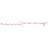 3-{2-[2-(2-{2-[2-(2-methoxyethoxy)ethoxy]ethanesulfonyl}ethoxy)ethoxy]ethoxy}propanoic acid