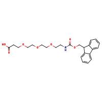3-{2-[2-(2-{[(9H-fluoren-9-ylmethoxy)carbonyl]amino}ethoxy)ethoxy]ethoxy}propanoic acid