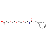 3-[2-(2-{2-[({bicyclo[6.1.0]non-4-yn-9-ylmethoxy}carbonyl)amino]ethoxy}ethoxy)ethoxy]propanoic acid