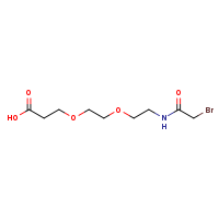 3-{2-[2-(2-bromoacetamido)ethoxy]ethoxy}propanoic acid