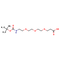 3-[2-(2-{2-[(tert-butoxycarbonyl)amino]ethoxy}ethoxy)ethoxy]propanoic acid