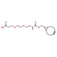 3-(2-{2-[({bicyclo[6.1.0]non-4-yn-9-ylmethoxy}carbonyl)amino]ethoxy}ethoxy)propanoic acid