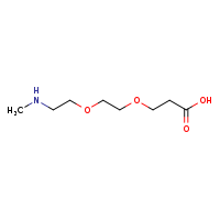 3-{2-[2-(methylamino)ethoxy]ethoxy}propanoic acid