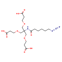 3-[2-(6-azidohexanamido)-3-(2-carboxyethoxy)-2-[(2-carboxyethoxy)methyl]propoxy]propanoic acid