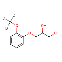 3-[2-(²H?)methoxyphenoxy]propane-1,2-diol