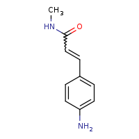3-(4-aminophenyl)-N-methylprop-2-enamide
