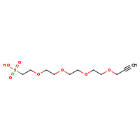 3,6,9,12-tetraoxapentadec-14-yne-1-sulfonic acid