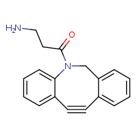 3-amino-1-{2-azatricyclo[10.4.0.0?,?]hexadeca-1(16),4,6,8,12,14-hexaen-10-yn-2-yl}propan-1-one