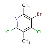 3-bromo-4,6-dichloro-2,5-dimethylpyridine