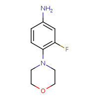 3-fluoro-4-(morpholin-4-yl)aniline