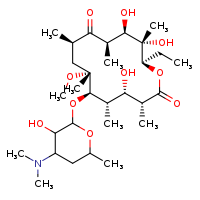 (3R,4S,5S,6R,7R,9R,10E,11S,12R,13S,14R)-6-{[(2S,3R,4S,6R)-4-(dimethylamino)-3-hydroxy-6-methyloxan-2-yl]oxy}-14-ethyl-4,7,12,13-tetrahydroxy-3,5,7,9,11,13-hexamethyl-10-(2,4,7-trioxa-1-azaoctan-1-ylidene)-1-oxacyclotetradecan-2-one