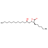 (3S,4S)-3-hexyl-4-[(2R)-2-hydroxytridecyl]oxetan-2-one