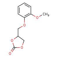 4-(2-methoxyphenoxymethyl)-1,3-dioxolan-2-one