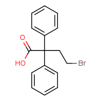 4-bromo-2,2-diphenylbutanoic acid