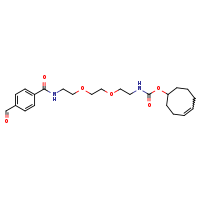 (4E)-cyclooct-4-en-1-yl N-[2-(2-{2-[(4-formylphenyl)formamido]ethoxy}ethoxy)ethyl]carbamate