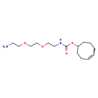 (4E)-cyclooct-4-en-1-yl N-{2-[2-(2-aminoethoxy)ethoxy]ethyl}carbamate