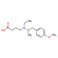 4-{ethyl[1-(4-methoxyphenyl)propan-2-yl]amino}butanoic acid