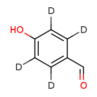 4-hydroxy(2,3,5,6-²H?)benzaldehyde