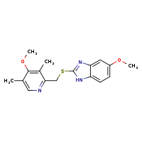 5-methoxy-2-{[(4-methoxy-3,5-dimethylpyridin-2-yl)methyl]sulfanyl}-1H-1,3-benzodiazole