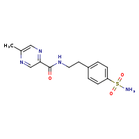 5-methyl-N-[2-(4-sulfamoylphenyl)ethyl]pyrazine-2-carboxamide