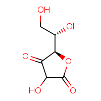 (5R)-5-[(1S)-1,2-dihydroxyethyl]-3-hydroxyoxolane-2,4-dione