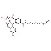 9-{5-[(6-azidohexyl)carbamoyl]-2-carboxyphenyl}-2,7-difluoro-3,6-dihydroxy-10??-xanthen-10-ylium