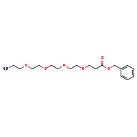 benzyl 1-amino-3,6,9,12-tetraoxapentadecan-15-oate