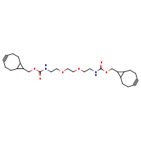 bicyclo[6.1.0]non-4-yn-9-ylmethyl N-[2-(2-{2-[({bicyclo[6.1.0]non-4-yn-9-ylmethoxy}carbonyl)amino]ethoxy}ethoxy)ethyl]carbamate