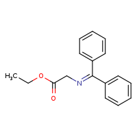 ethyl 2-[(diphenylmethylidene)amino]acetate