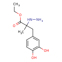 ethyl 3-(3,4-dihydroxyphenyl)-2-hydrazinyl-2-methylpropanoate