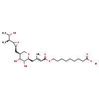 lithium(1+) 9-{[(2E)-4-[(2S,3R,4R,5S)-3,4-dihydroxy-5-{[(2S,3S)-3-[(2S,3S)-3-hydroxybutan-2-yl]oxiran-2-yl]methyl}oxan-2-yl]-3-methylbut-2-enoyl]oxy}nonanoate