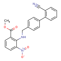methyl 2-[({2'-cyano-[1,1'-biphenyl]-4-yl}methyl)amino]-3-nitrobenzoate