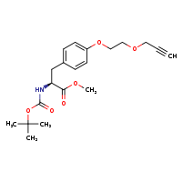 methyl (2S)-2-[(tert-butoxycarbonyl)amino]-3-{4-[2-(prop-2-yn-1-yloxy)ethoxy]phenyl}propanoate