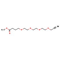 methyl 4,7,10,13-tetraoxaheptadec-1-yn-17-oate